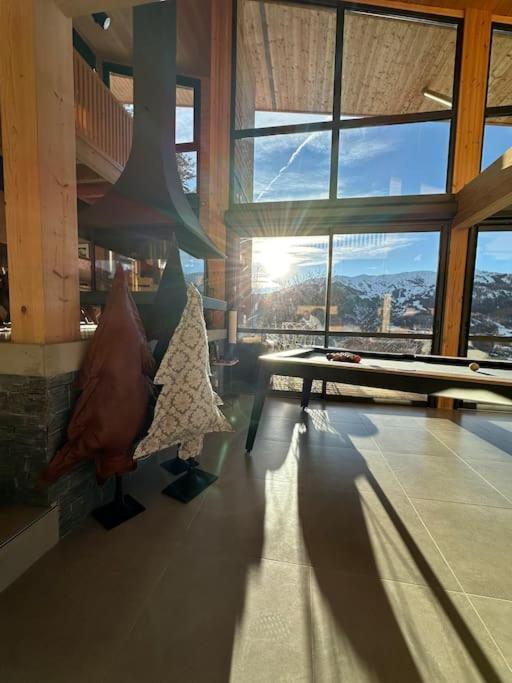 Chalet D'Architecte Avec Vue Panoramique Allos Ngoại thất bức ảnh