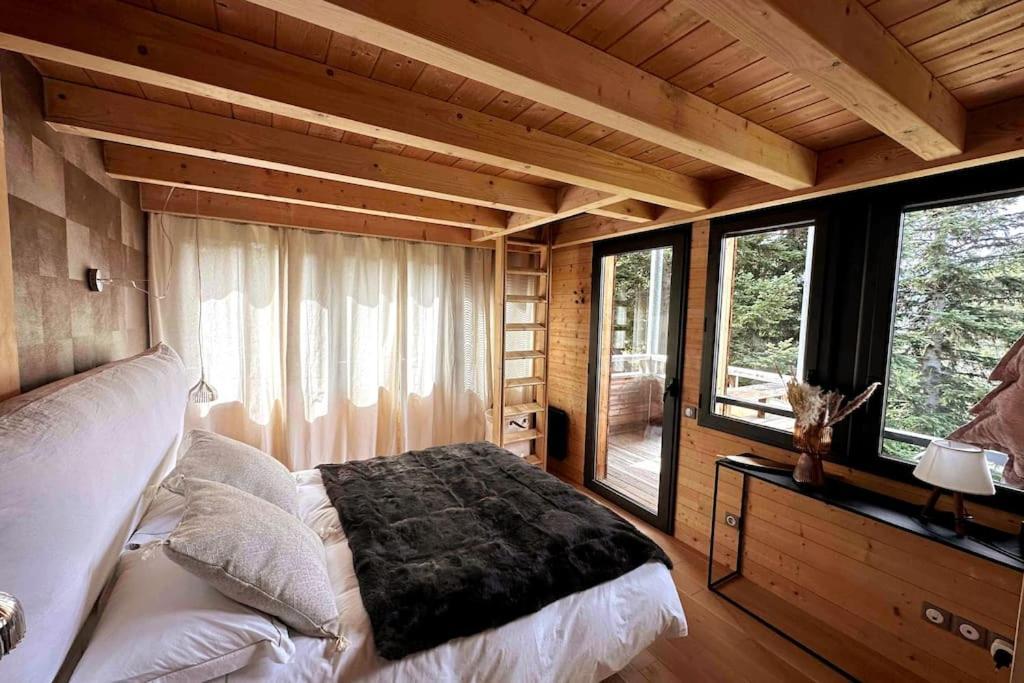 Chalet D'Architecte Avec Vue Panoramique Allos Ngoại thất bức ảnh