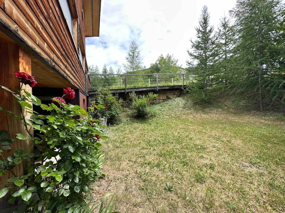 Chalet D'Architecte Avec Vue Panoramique Allos Ngoại thất bức ảnh
