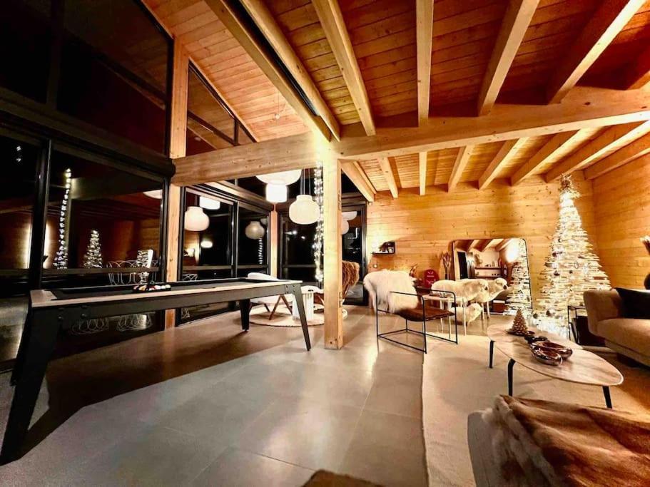 Chalet D'Architecte Avec Vue Panoramique Allos Ngoại thất bức ảnh