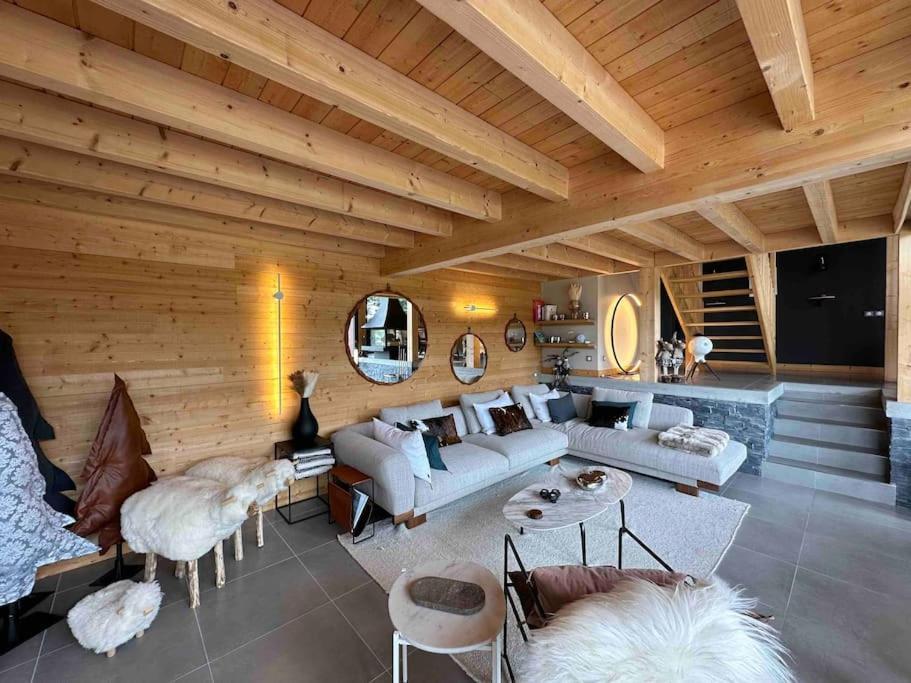 Chalet D'Architecte Avec Vue Panoramique Allos Ngoại thất bức ảnh