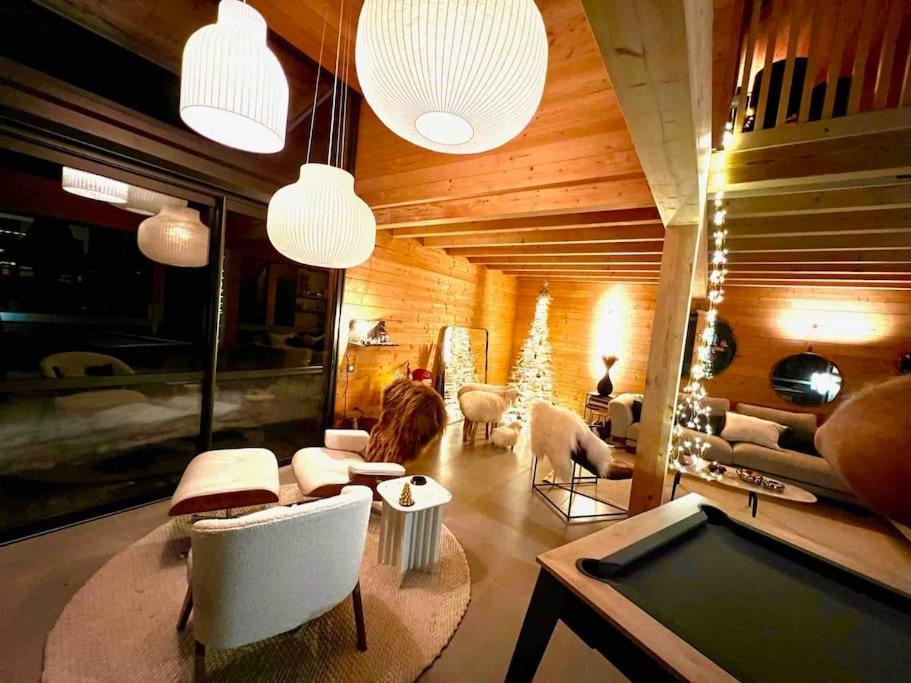 Chalet D'Architecte Avec Vue Panoramique Allos Ngoại thất bức ảnh