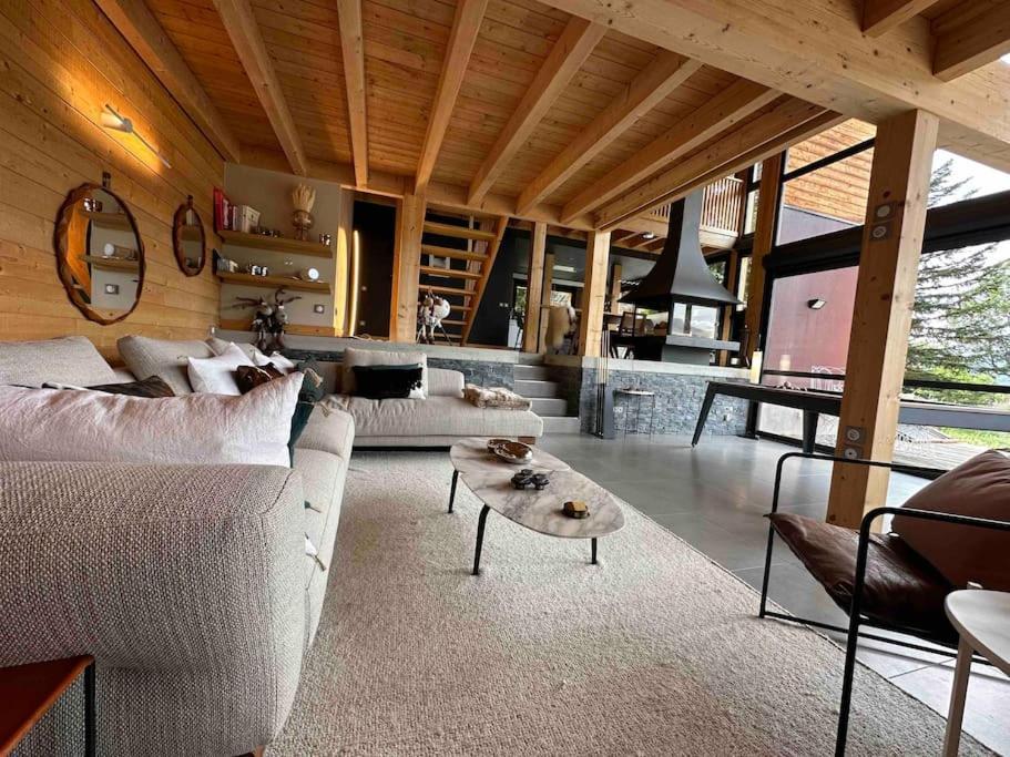 Chalet D'Architecte Avec Vue Panoramique Allos Ngoại thất bức ảnh