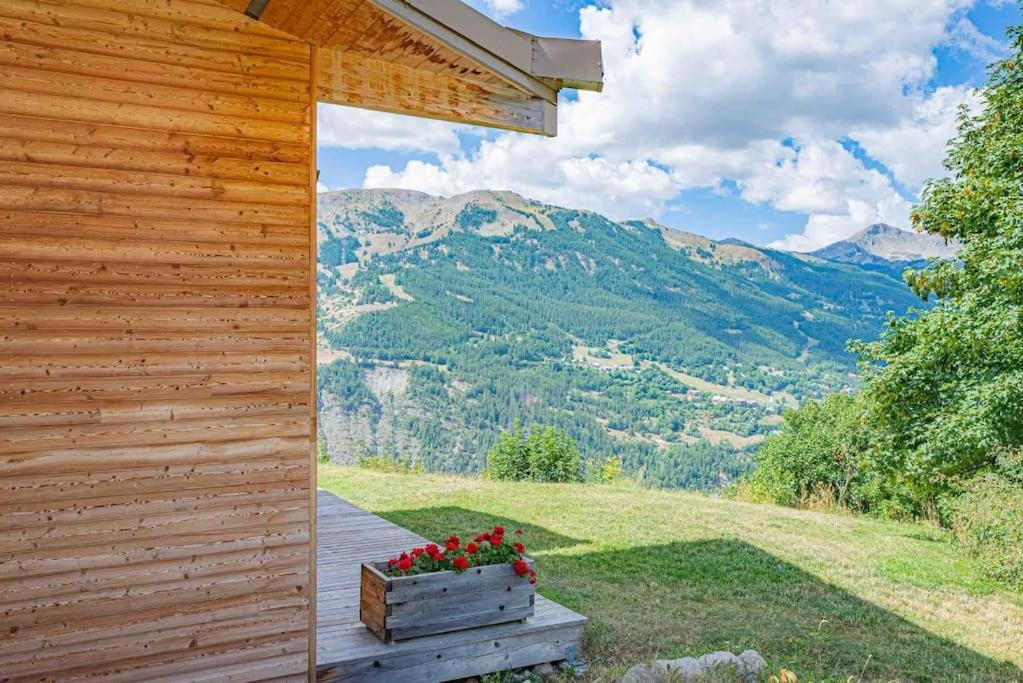 Chalet D'Architecte Avec Vue Panoramique Allos Ngoại thất bức ảnh
